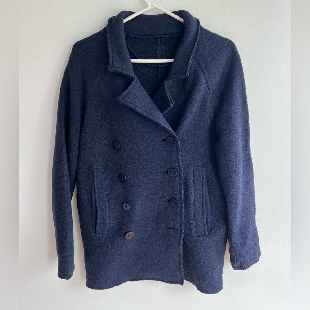 Diesel Men’s Wool Pea Jacket Coat Medium